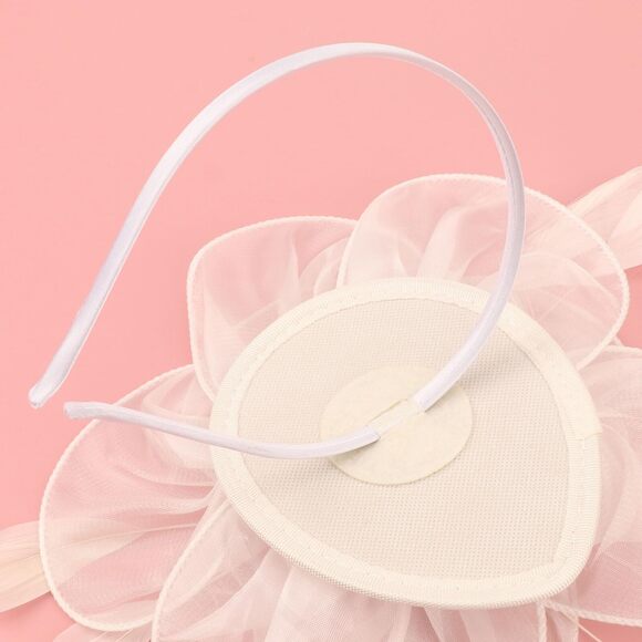 Fascinators Hat Tea Party Headwear Ribbons Feathers On A Headband And A 7165 - Picture 4 of 7